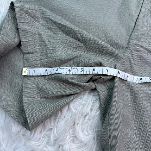 Ben Sherman Regular Fit Shorts Brown Herringbone Vetiver Size 36 NWT - Picture 12 of 16